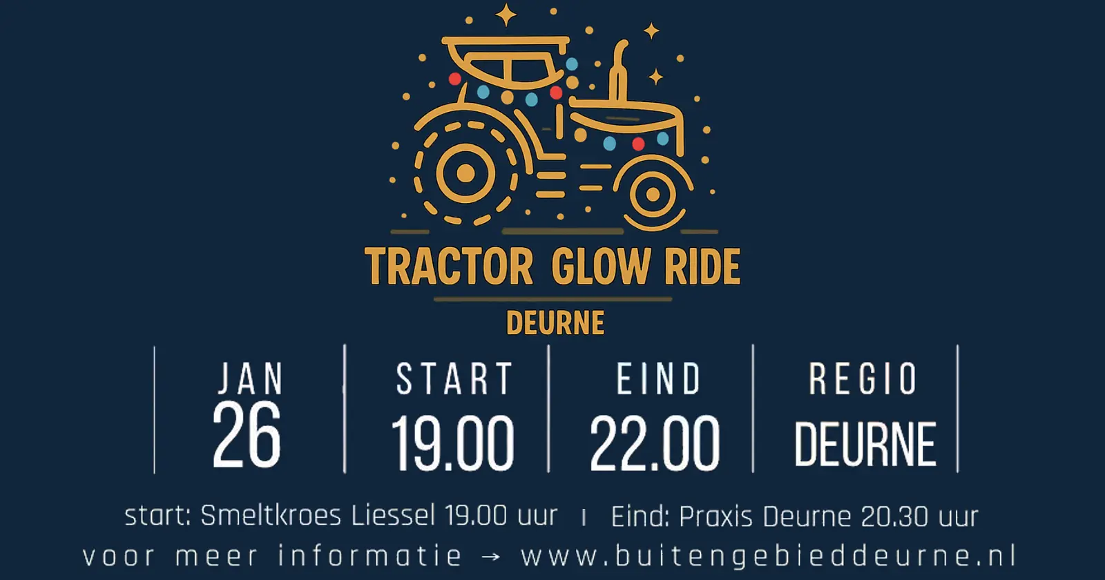 Route Tractor Glow Ride 2026